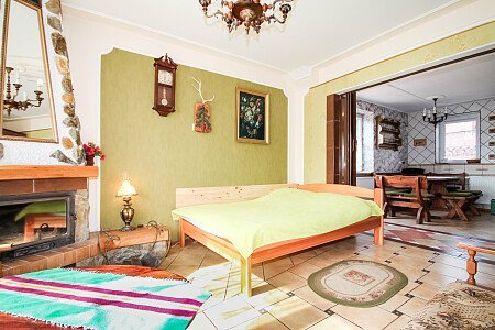 apartament kominkowy 5 osobowy z łazienką,tarasem,kuchnią,jadalnią