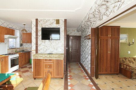 apartament kominkowy 5 osobowy- kuchnia