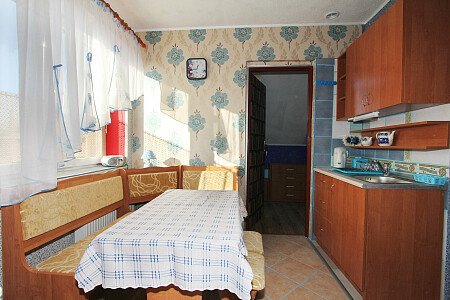 apartament błękitny z 2 sypialniami 6 osobowy- kuchnia